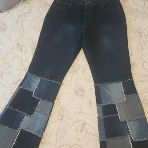Vintage Zana Di Patchwork Jeans